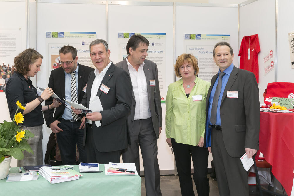 »Solidarisch Einkaufen« © IG BAU, D. Gust