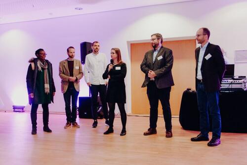 Der neue Alumni-Beirat auf dem Stipendiaten- und Alumni-Treffen 2018 in Erfurt  © Deutsche Bundesstiftung Umwelt, Jan Rüter