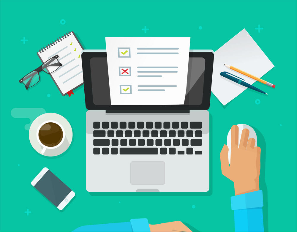 Grafik Online-Umfrage © vladwel - stock.adobe.com