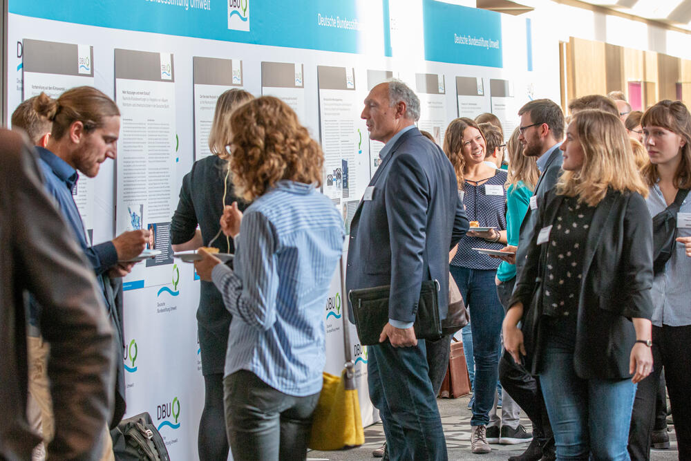 Postersession im Rahmen des Umweltpreis-Symposiums 2019  © DBU, Jan Rüter