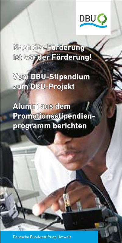 Nach der Förderung ist vor der Förderung  © Titelseite: ZUK/Foto: DLR