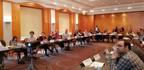 Alumni-Jahrestreffen (MOE-Stipendienprogramm und Stipendienprogramm für Geflüchtete) 2019 in Mannheim  © DBU, Christiane Grimm