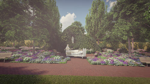 AZ 34526 Klostergarten, Prag © Ateliér Krejčiříkovi, Valtice