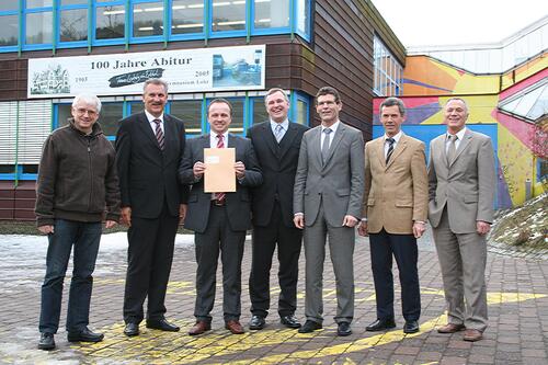 Nägelsee Bewilligungsübergabe 