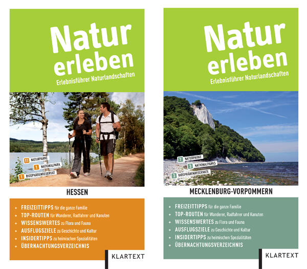 Natur erleben - Erlebnisführer Naturlandschaften 