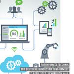 Flyer Forum Umwelttechnik 2022 © Umwelttechnik BW GmbH, Hintergrundbild © Fotolia 95654428 