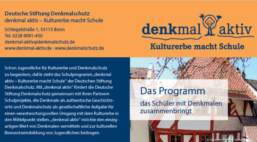 Denkmal aktiv © Deutsche Stiftung Denkmalschutz