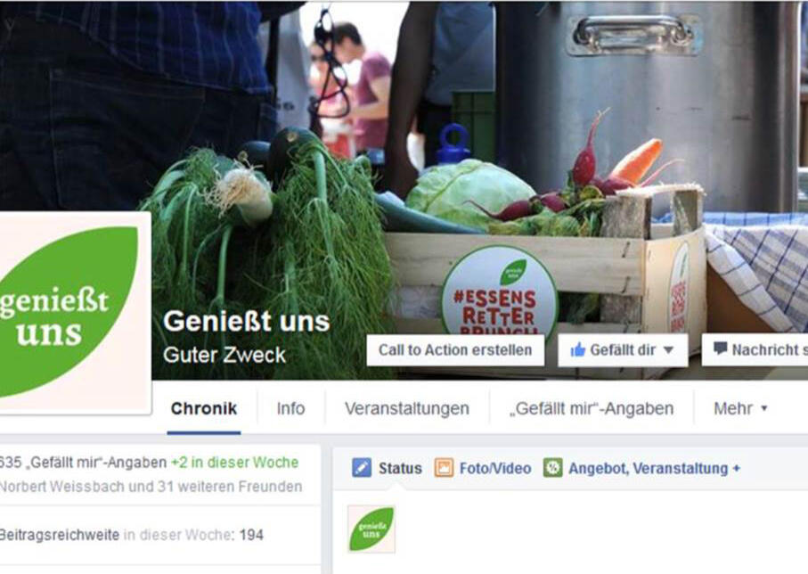 Facebook-Seite der Initiative 