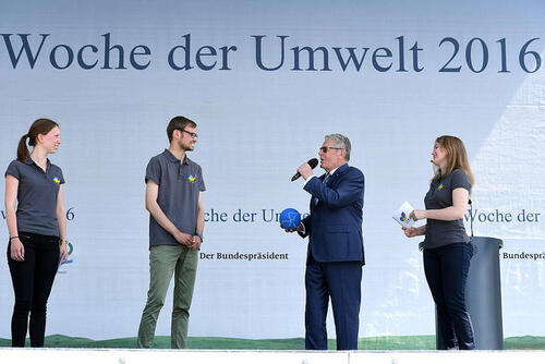 #selfmadefuture mit Gauck © David Ausserhofer/DBU