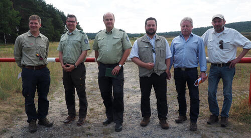 Naturerbefläche Borkenberge, Exkursion © Deutsche Bundesstiftung Umwelt