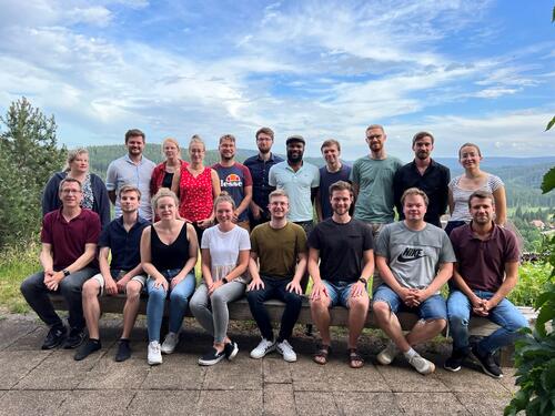 Gruppenfoto Stipendiatenseminar Feldberg-Falkau  © Carl Eggen