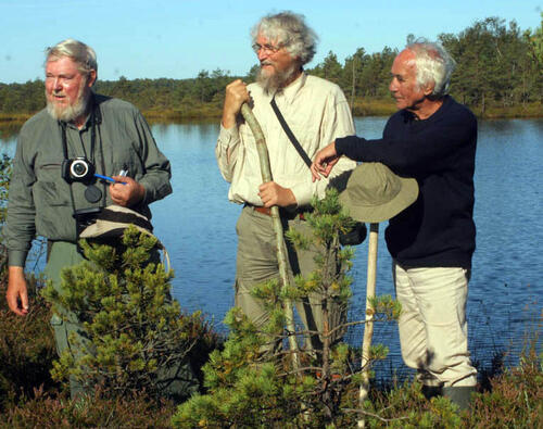 Gruppenbild Succow, Knapp und Jeschke © Michael Succow Stiftung