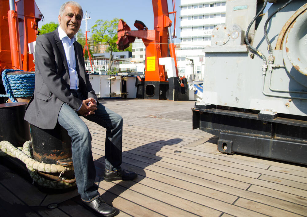 Prof. Dr. Mojib Latif © Jan Steffen, GEOMAR Helmholtz-Zentrum für Ozeanforschung Kiel