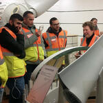 Exkursion zur Firma Enercon in Aurich &copy; DBU/Historisch-Ökologische Bildungsstätte