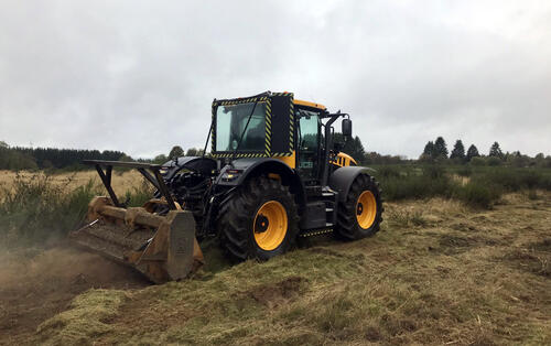 Forstmulcher © Michael Buhl/Buhl Agrar GbR