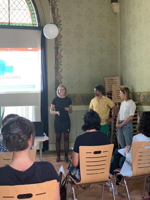 Die Fortbildungen finden nicht nur online, oder an einer Institution statt, sondern auch beispielsweise in Form eines Camps. © Barbara Kurzawska 