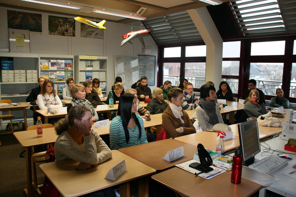 angehende Reiseverkehrskaufleute 