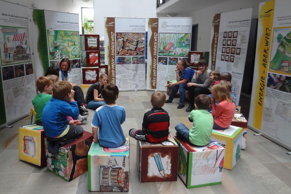 Umweltethik-Ausstellung © Sächsische Landesstiftung Natur und Umwelt