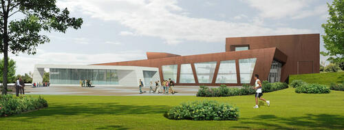 Hallenbad Passivbau &copy; nps tchoban voss