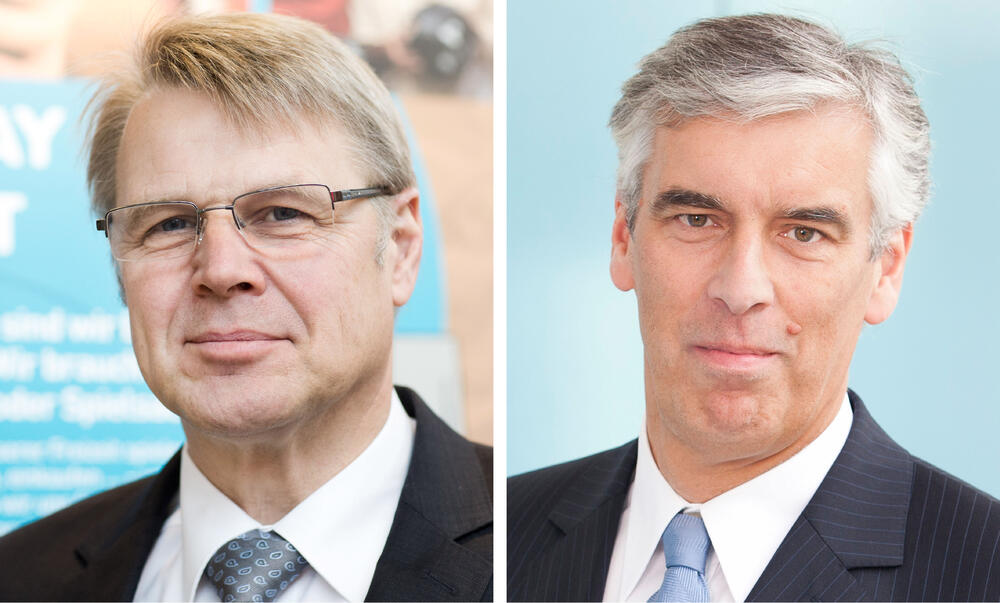 Dr. Heinrich Bottermann (DBU), Ralph Appel (VDI) © Catrin Moritz (Foto Ralph Appel)