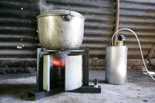 Kochen ohne Klimagas, Ruß und Gift 