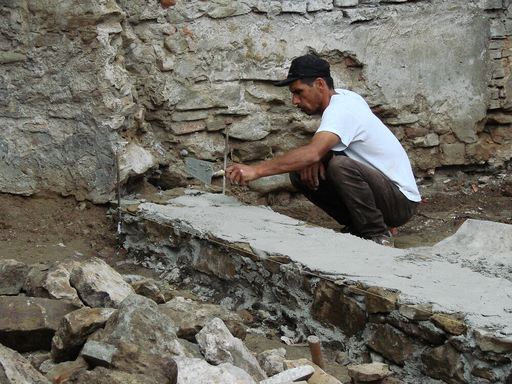 Restaurierung der Kirchenburg 