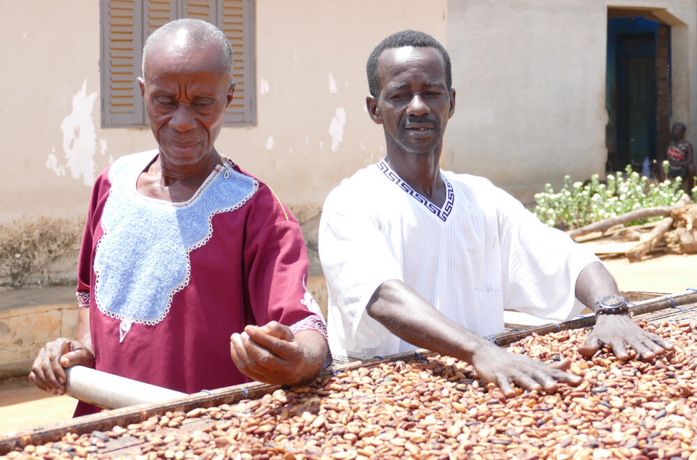 Trocknung Kakaobohnen © Prof. Dr. Martin Franz