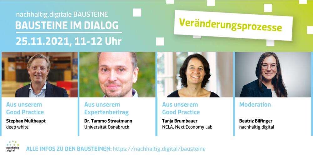 Bausteine im Dialog - Veränderungsprozesse © nachhaltig.digital