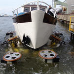 Umweltfreundliche Sportboot-Waschanlage  