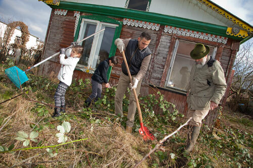 Querbeet - Flüchtlingsbprojekt Deutsche Scholle e. V.  © Farina Schubert, Outlaw gGmbH, Osnabrück