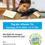 ÄNDERN? - Unter dem Motto „Die Stadt für morgen zum Mitmachen für alle!“ öffnet die DBU-Ausstellung „Grün Stadt Grau“ am Sonntag, den 22. Januar 2023, von 13 bis 17 Uhr die Türen. © Deutsche Bundesstiftung Umwelt