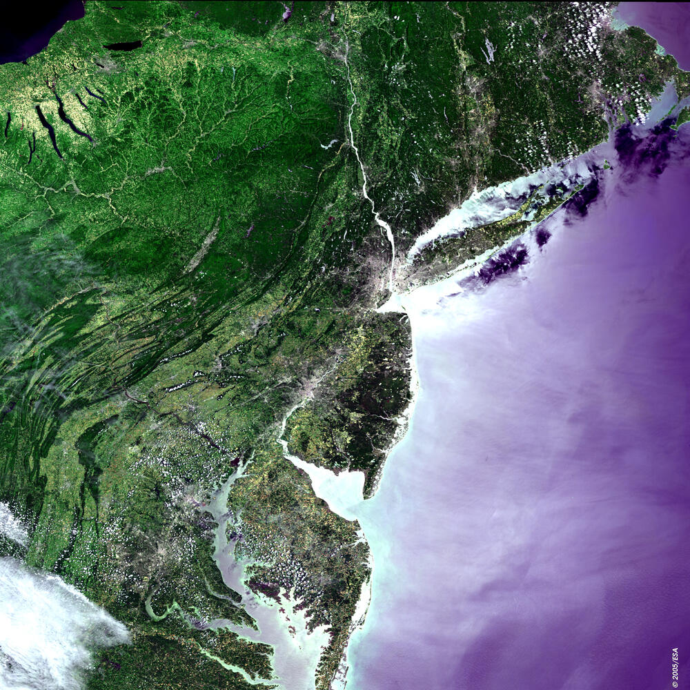 New York aus dem Weltall &copy; ESA