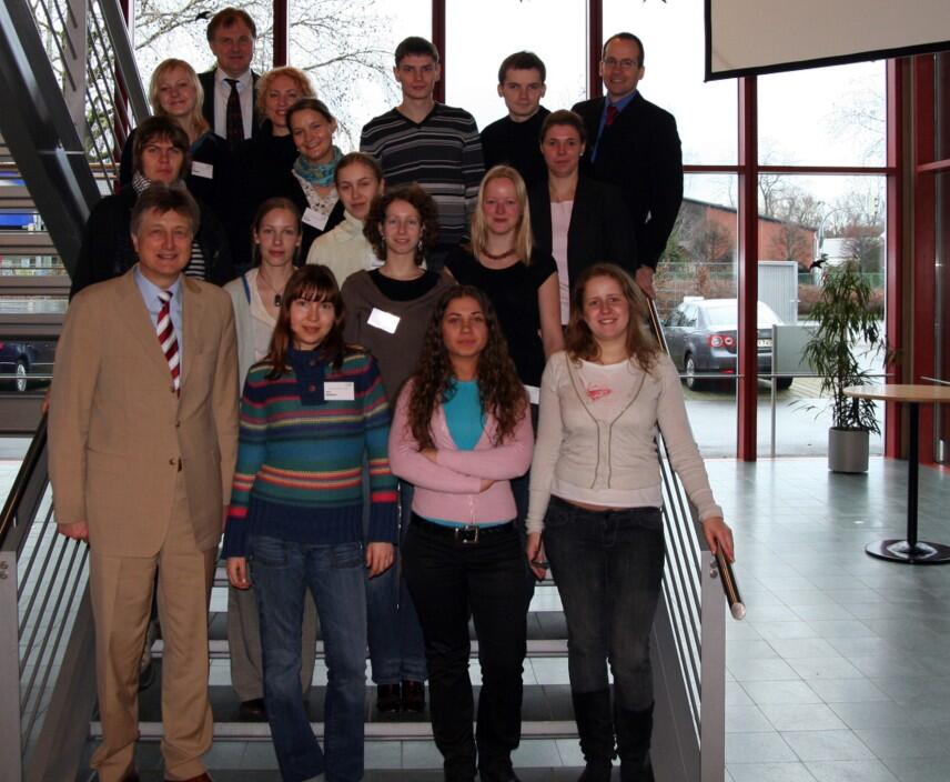 Stipendiaten aus Estland, Lettland, Litauen und Kaliningrad 