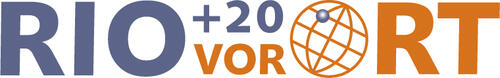 Logo Rio+20 vor Ort 