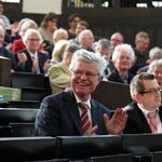 75. Geb. von Prof. Dr.Dr. h.c. mult Hartmut Graßl, ihm gewidmet ein Internationales Symposium Klima - Wandel im Gipfeljahr 2015 Universität Hamburg © Gabriele Senft Fotojournalistin