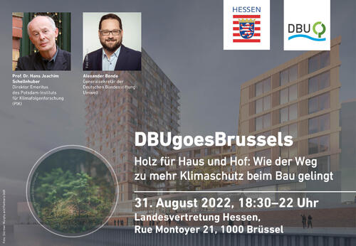 Sharepic DBUgoesBrussels: Klimaschutz beim Bau © Deutsche Bundesstiftung Umwelt