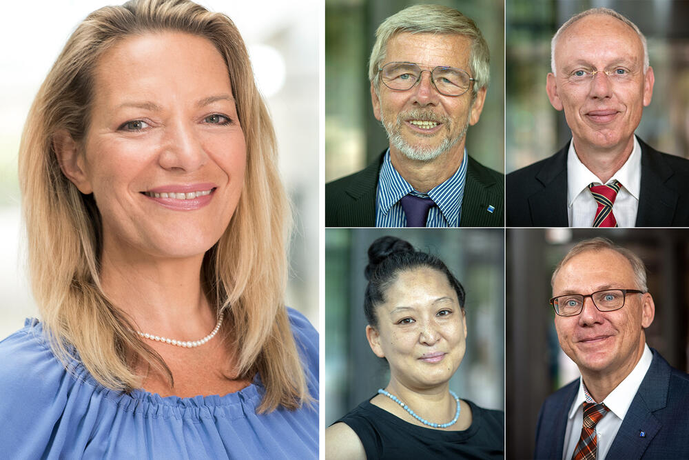 Award winners of the 2018 German Environmental Prize by the German Federal Environmental Foundation (Deutsche Bundesstiftung Umwelt, DBU) © Kerstin Rolfes/Alfred-Wegener-Institut; Sebastian Wiedling/UFZ