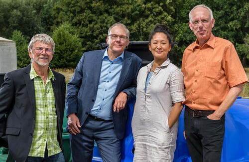 Leipziger Abwasser-Experten, Träger Deutscher Umweltpreis der DBU 2018 © Andre Kuenzelmann/UFZ