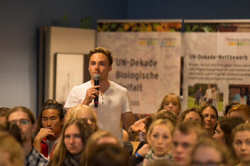 Jugendkongress Biodiversität 2014 © Deutsche Bundesstiftung Umwelt/Mario Löscher