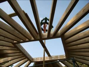 Dachstuhl © Ökoschule Markkleeberg