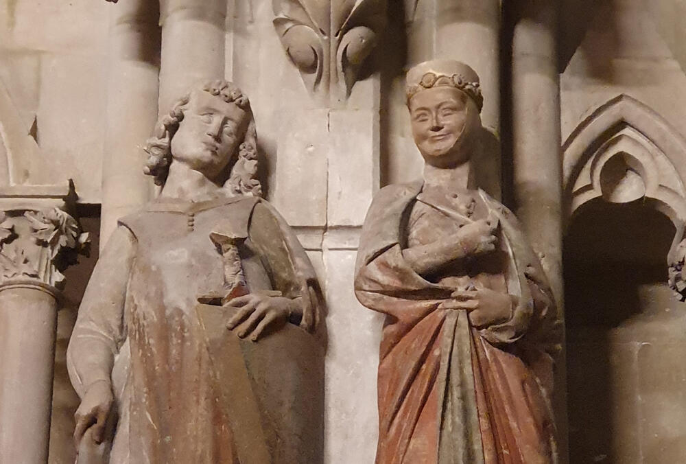 Reglindis im Naumburger Dom © Constanze Fuhrmann/DBU