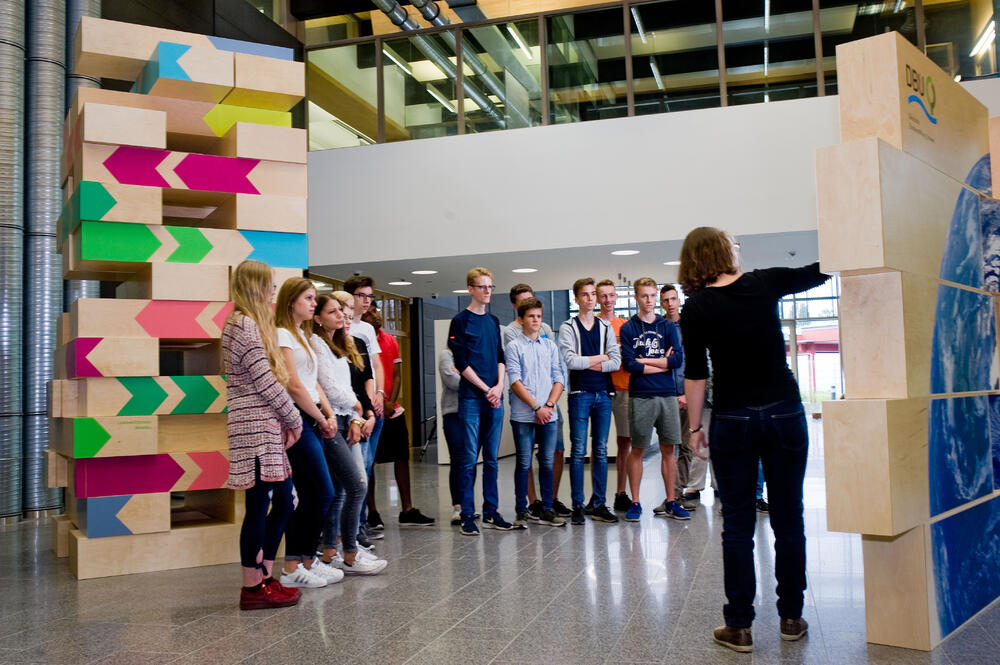  Ausstellung MenschenWelt - Führung © DBU/Münch