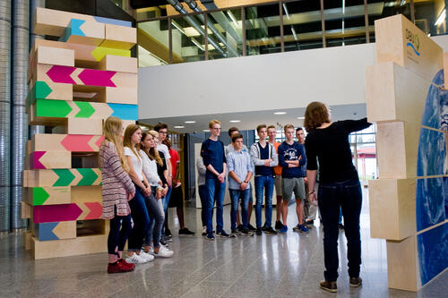  Ausstellung MenschenWelt - Führung © DBU/Münch