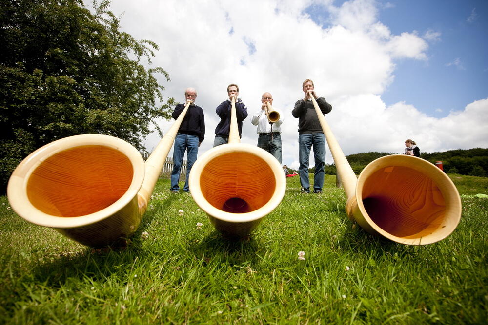 Alphornbläser &copy; Detlef Heese