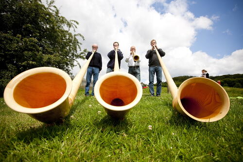 Alphornbläser &copy; Detlef Heese