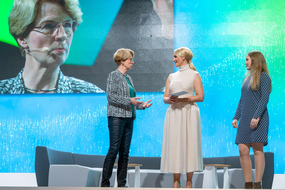 Deutscher Umweltpreis 2018: Prof. Dr. Heidi Foth und Bettina Lorenz © Deutsche Bundesstiftung Umwelt / Peter Himsel