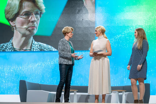 Deutscher Umweltpreis 2018: Prof. Dr. Heidi Foth und Bettina Lorenz © Deutsche Bundesstiftung Umwelt / Peter Himsel