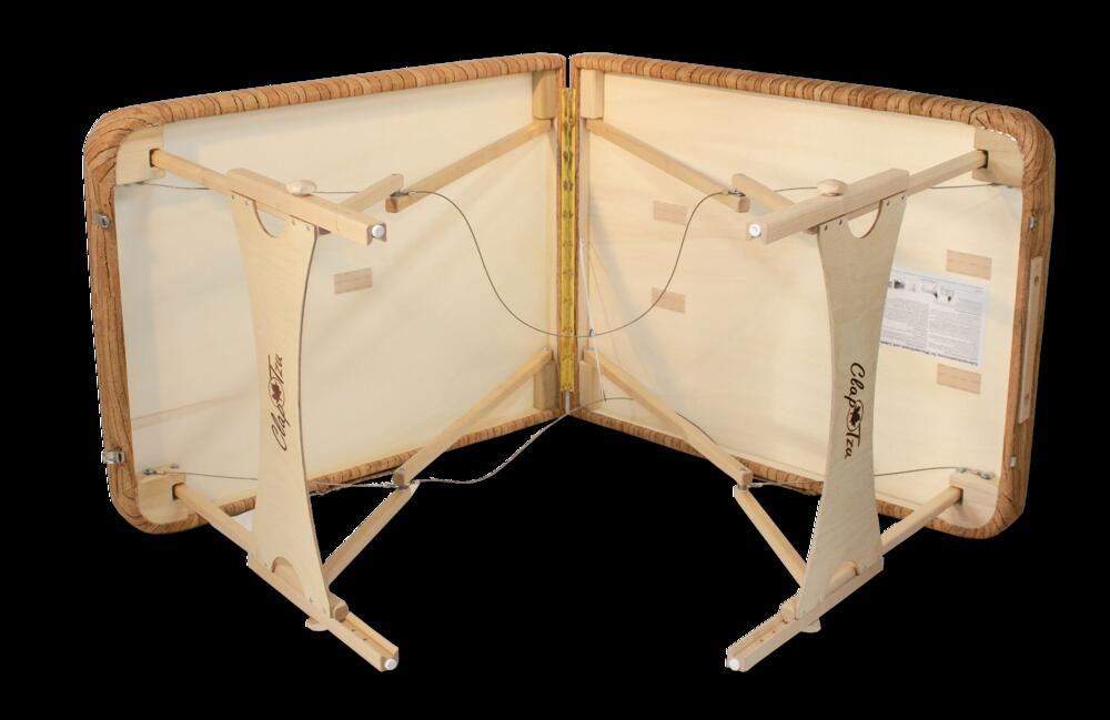 33934_Massagliege_aufgeklappt_eng © Clap Tzu GmbH