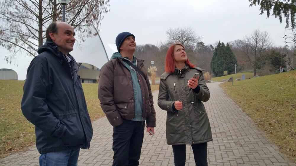 Tester mit qualimobil © qualimobil