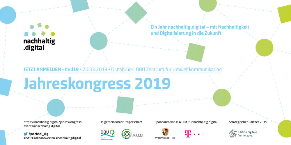 Jahreskongress nachhaltig.digital © nachhaltig.digital